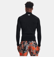 Erkek UA ColdGear Armour Compression Mock Uzun Kollu T-shirt