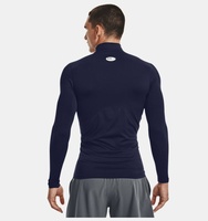 Erkek UA ColdGear Armour Compression Mock Uzun Kollu T-shirt