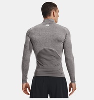 Erkek UA ColdGear Armour Compression Mock Uzun Kollu T-shirt