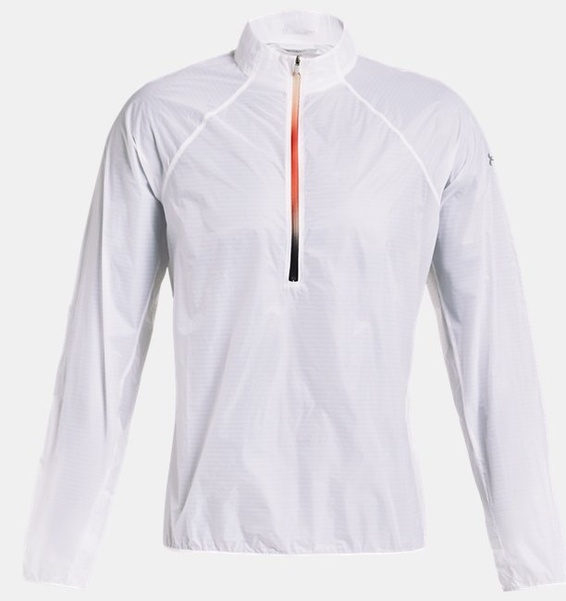 Beyaz Erkek UA Impasse Flight ½ Fermuarlı Sweatshirt