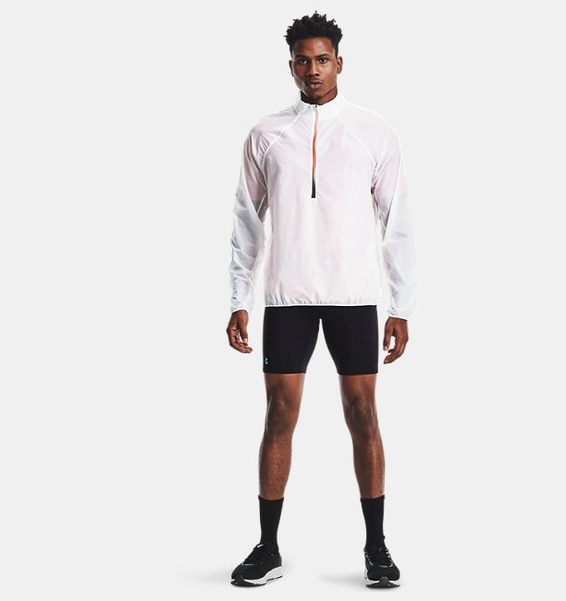 Beyaz Erkek UA Impasse Flight ½ Fermuarlı Sweatshirt