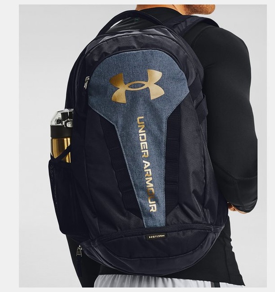Siyah Unisex UA Hustle Sırt Çantası