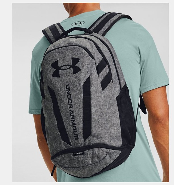 Siyah Unisex UA Hustle Sırt Çantası