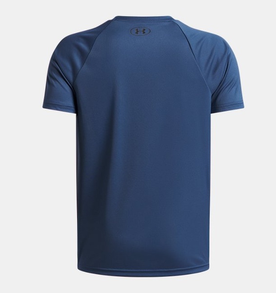 Mavi Erkek Çocuk UA Tech™ Big Logo Kısa Kollu T-shirt