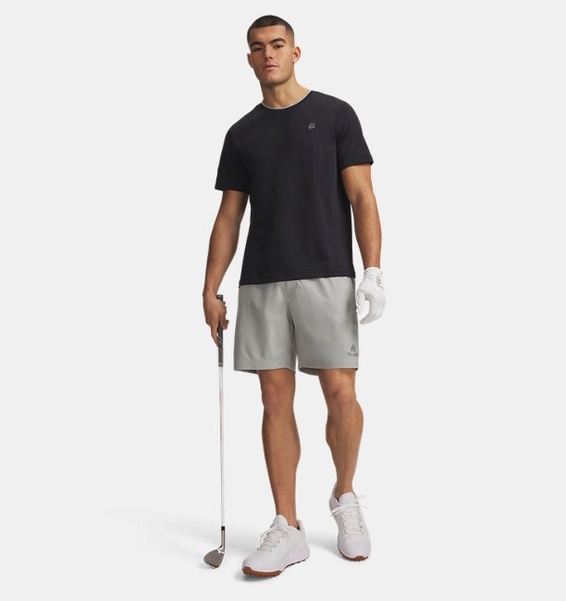 Gri Erkek UA Curry Drive Range Şort