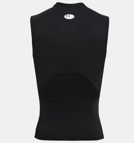 Siyah Erkek UA HeatGear Armour Compression Atlet