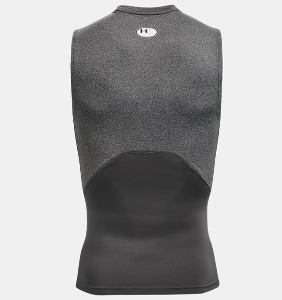 Gri Erkek UA HeatGear Armour Compression Atlet