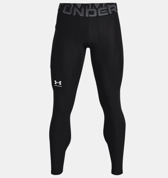 Siyah Erkek UA HeatGear Armour Tayt