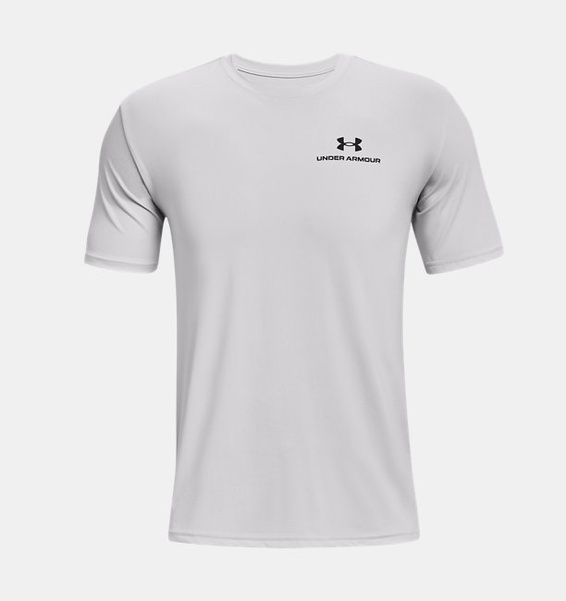 Gri Erkek UA RUSH™ Energy Kısa Kollu T-shirt