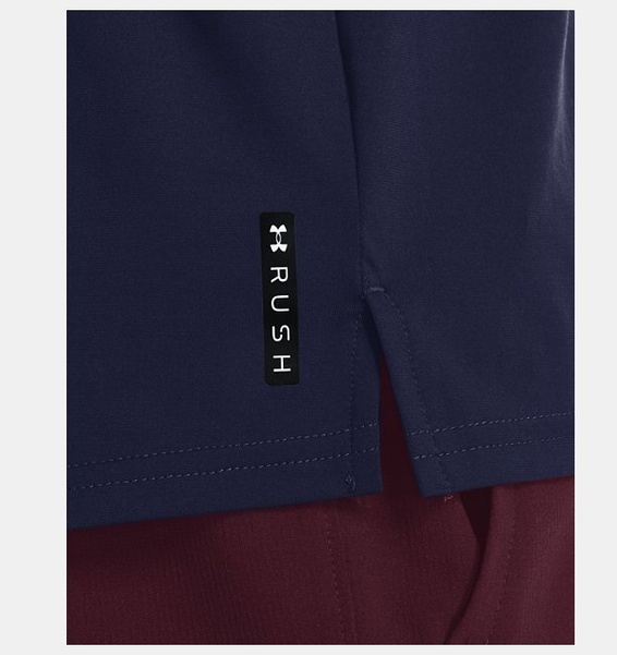 Lacivert Erkek UA RUSH™ Energy Kısa Kollu T-shirt