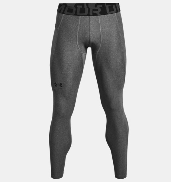 Gri Erkek UA HeatGear Armour Tayt