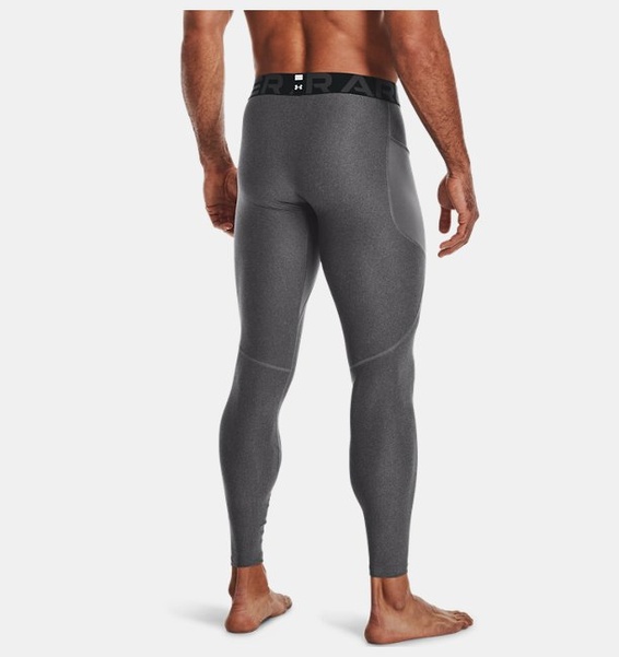 Gri Erkek UA HeatGear Armour Tayt