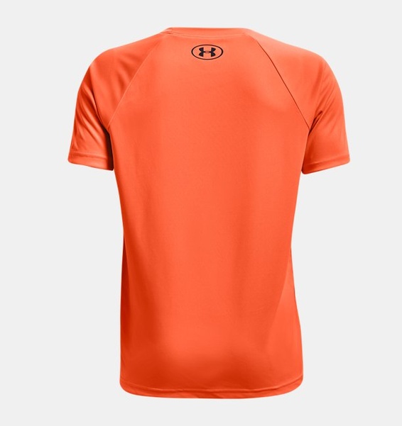 Turuncu Erkek Çocuk UA Tech™ Big Logo Kısa Kollu T-shirt