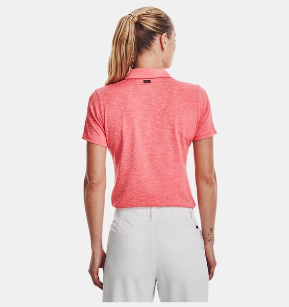 Pembe Kadın UA Zinger Kısa Kollu Polo