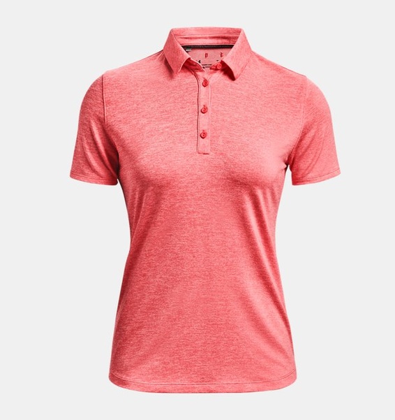 Pembe Kadın UA Zinger Kısa Kollu Polo