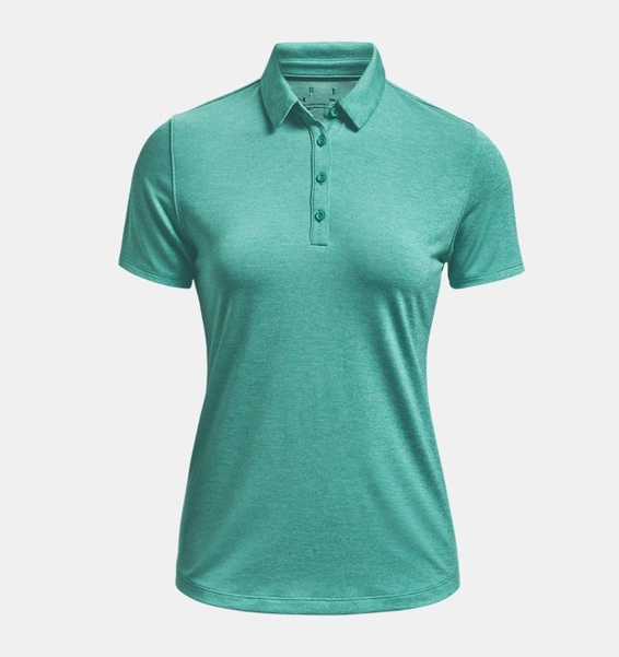 Yeşil Kadın UA Zinger Kısa Kollu Polo