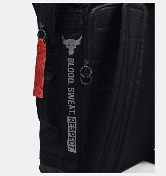 Siyah Unisex Project Rock Box Duffle Sırt Çantası