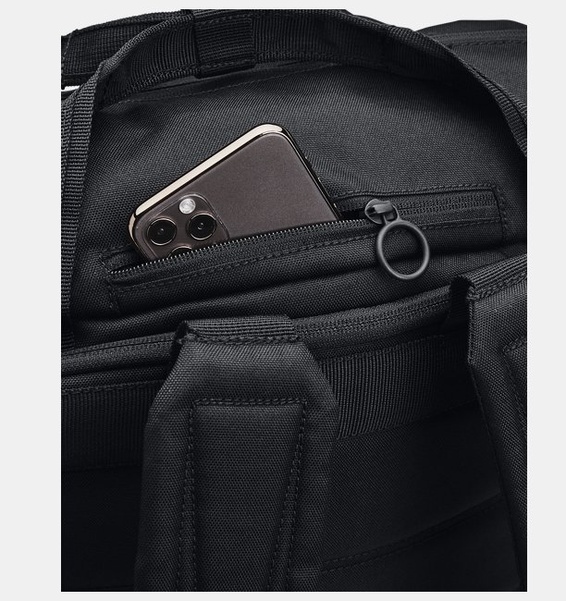 Siyah Unisex Project Rock Box Duffle Sırt Çantası