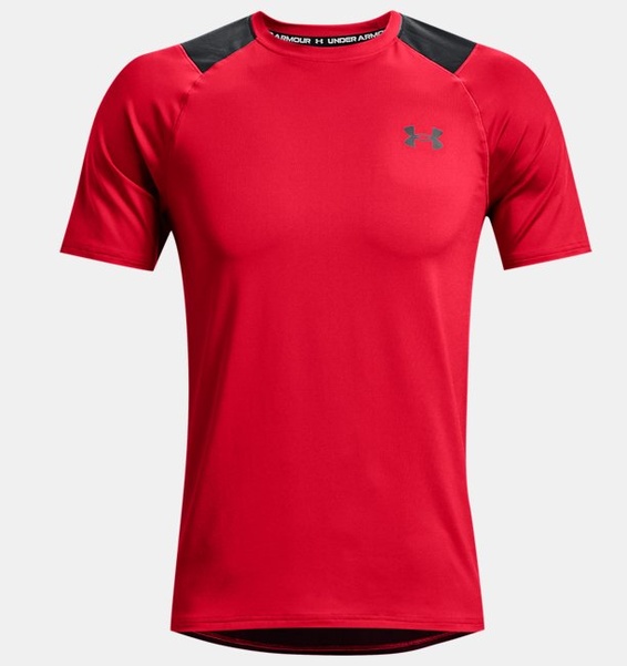 Kırmızı Erkek UA Raid 2.0 Kısa Kollu T-shirt
