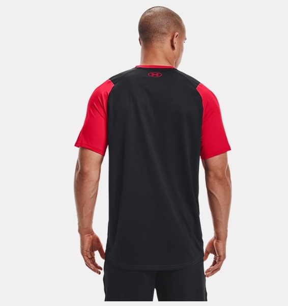 Kırmızı Erkek UA Raid 2.0 Kısa Kollu T-shirt
