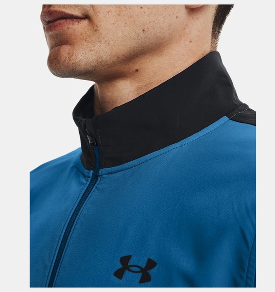 Mavi Erkek UA Storm Windstrike ½ Fermuarlı Sweatshirt