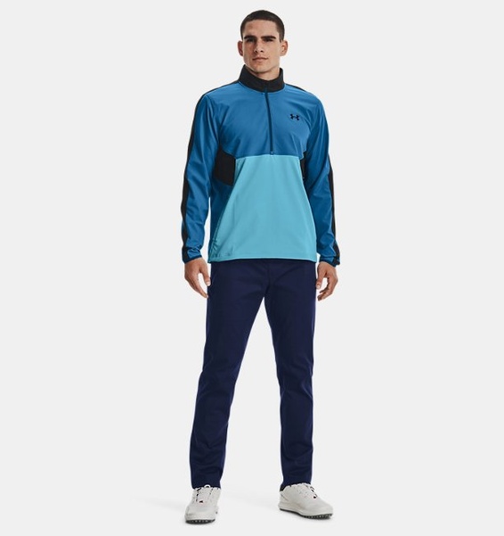 Mavi Erkek UA Storm Windstrike ½ Fermuarlı Sweatshirt