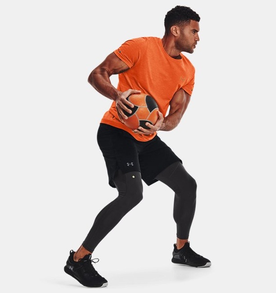 Gri Erkek UA RUSH™ SmartForm Tayt