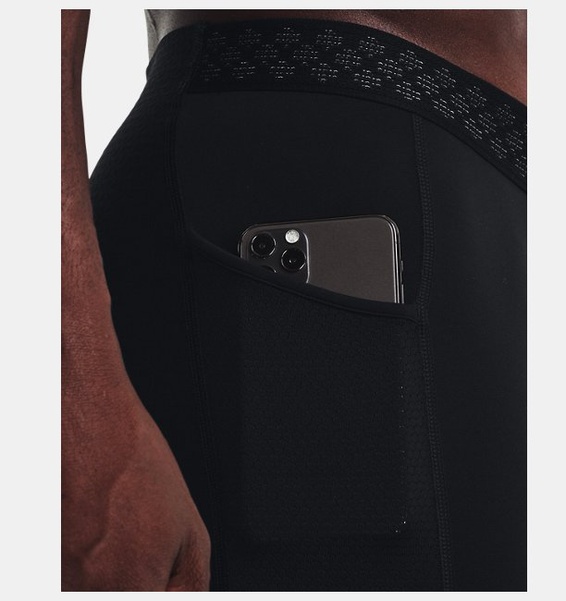 Siyah Erkek UA RUSH™ SmartForm Uzun Şort