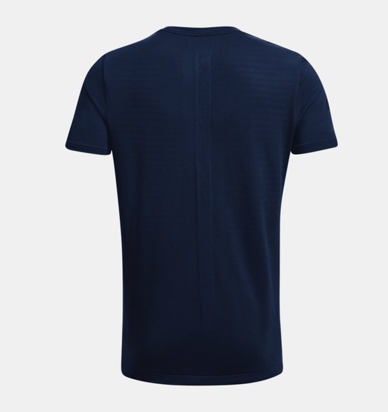 Lacivert Erkek UA RUSH™ Dikişsiz GeoSport Kısa Kollu T-shirt