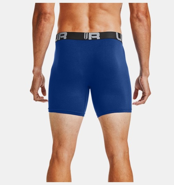 Mavi Erkek Charged Cotton® 6" Boxerjock® – 3'lü Paket