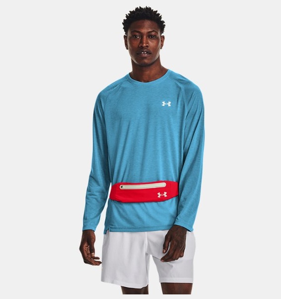 Kırmızı Unisex UA Flex Speedpocket Run Bel Çantası
