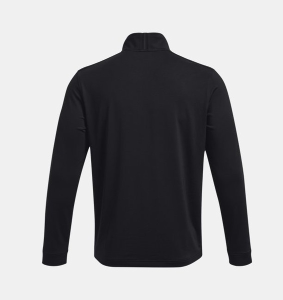 Siyah Erkek UA Playoff 1/4 Fermuarlı Uzun Kollu T-shirt