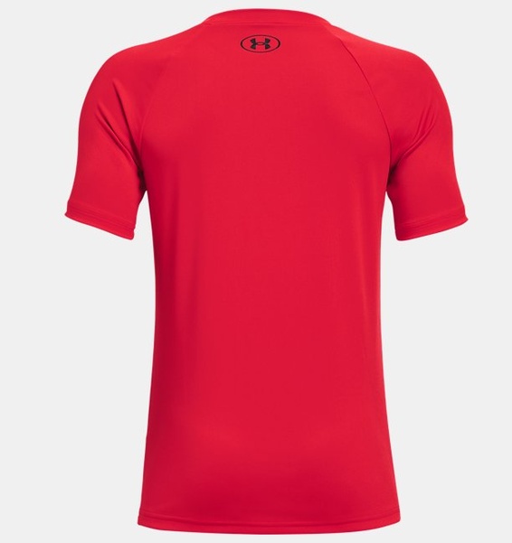 Kırmızı Erkek Çocuk UA Tech™ Big Logo Kısa Kollu T-shirt