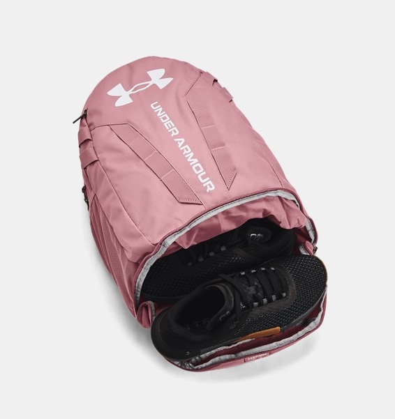 Pembe Unisex UA Hustle Sırt Çantası