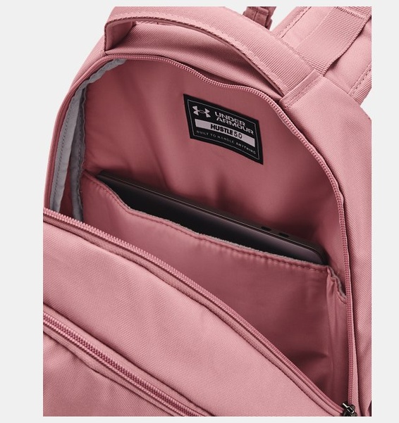 Pembe Unisex UA Hustle Sırt Çantası