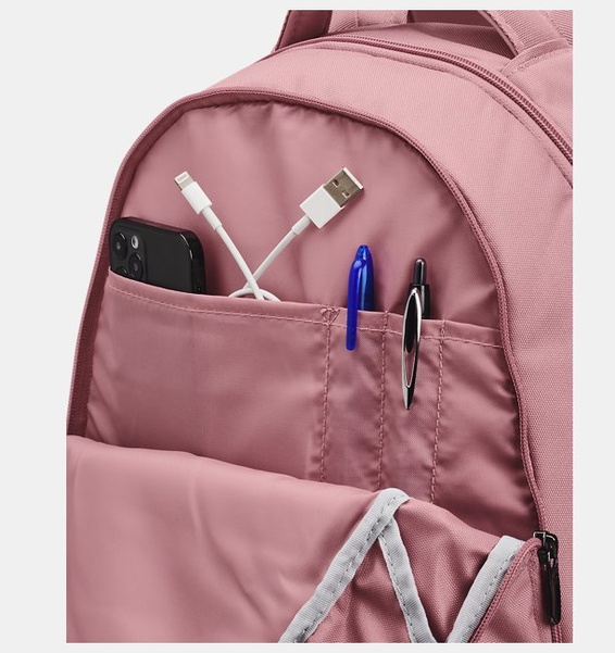 Pembe Unisex UA Hustle Sırt Çantası