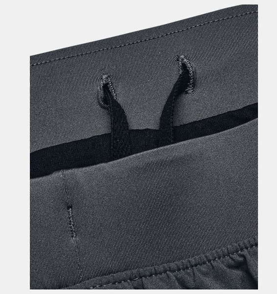 Gri Erkek UA Launch Koşu 9" Şort