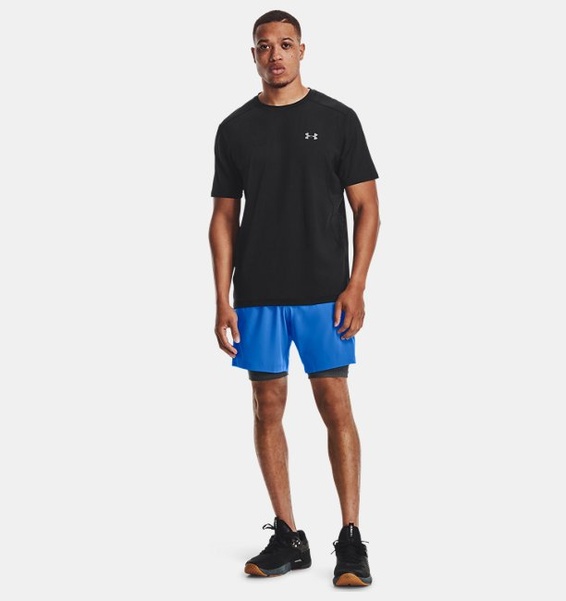 Gri Erkek HeatGear® Armour Compression Şort