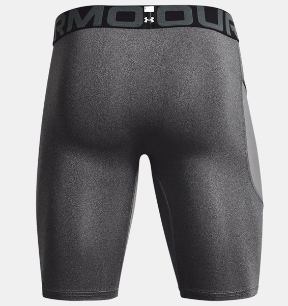 Gri Erkek UA HeatGear Armour Kısa Tayt