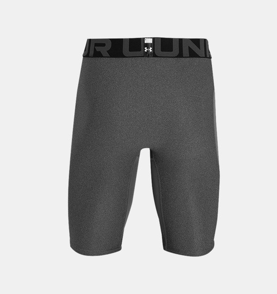 Gri Erkek UA HeatGear Armour Kısa Tayt