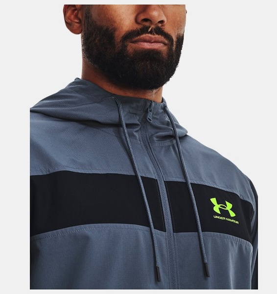 Gri Erkek UA Sportstyle Rüzgarlık