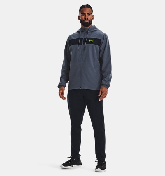 Gri Erkek UA Sportstyle Rüzgarlık