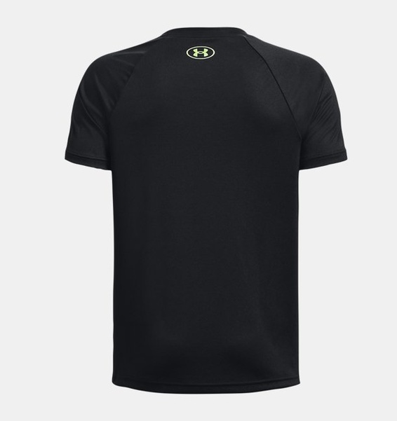 Siyah Erkek Çocuk UA Tech™ Big Logo Kısa Kollu T-shirt
