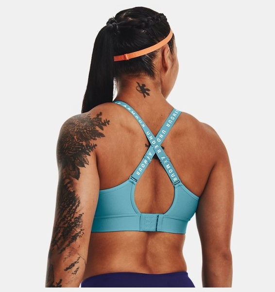 Mavi Kadın UA Infinity Mid Covered Spor Sütyeni