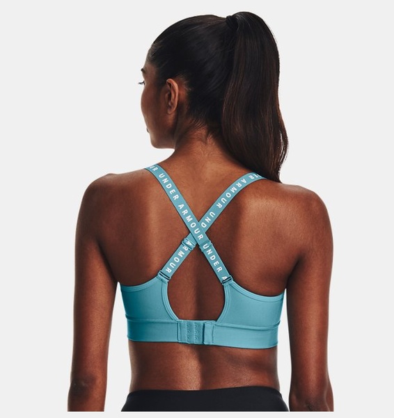 Mavi Kadın UA Infinity Mid Covered Spor Sütyeni