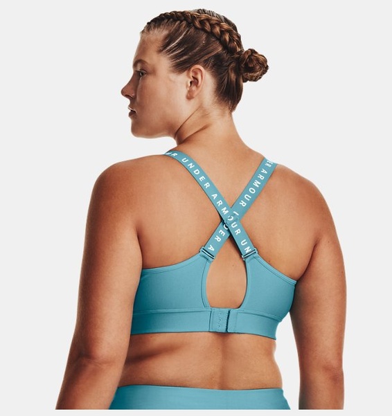 Mavi Kadın UA Infinity Mid Covered Spor Sütyeni