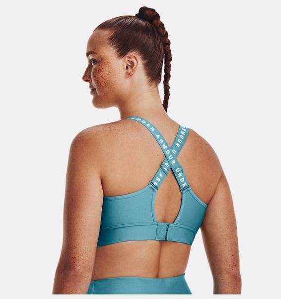 Mavi Kadın UA Infinity Mid Covered Spor Sütyeni