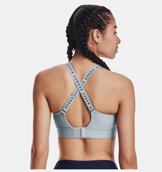 Mavi Kadın UA Infinity Mid Covered Spor Sütyeni