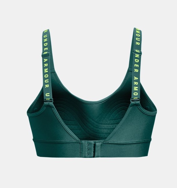 Yeşil Kadın UA Infinity Mid Covered Spor Sütyeni