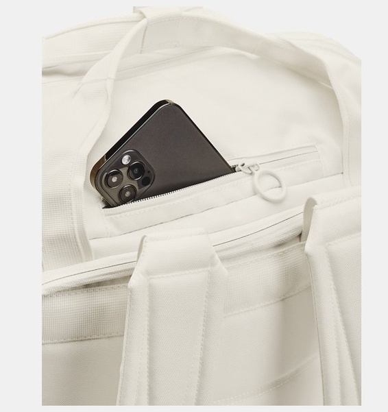 Beyaz Unisex Project Rock Box Duffle Sırt Çantası